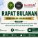 PENGADILAN AGAMA RAHA KEMBALI GELAR RAPAT BULANAN